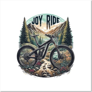 Bike Surrounded By Nature, Joy Ride Posters and Art